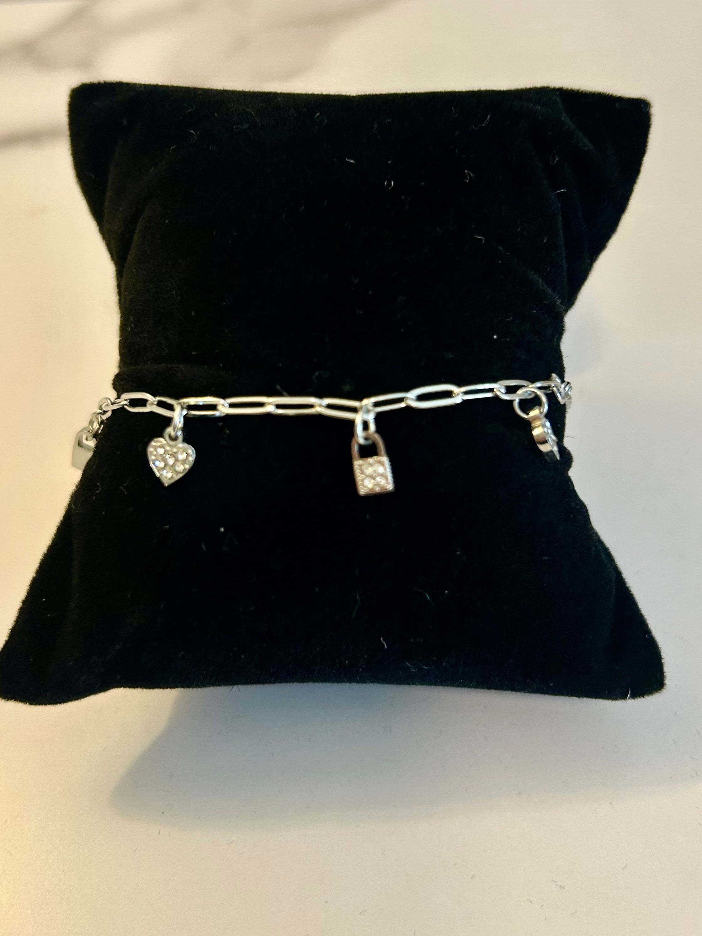 Unlocking Freedom Bracelet (silver)